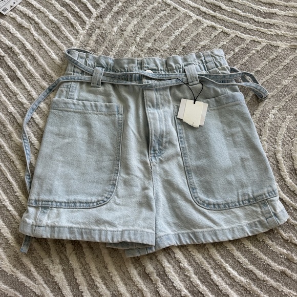 Zara belted shorts